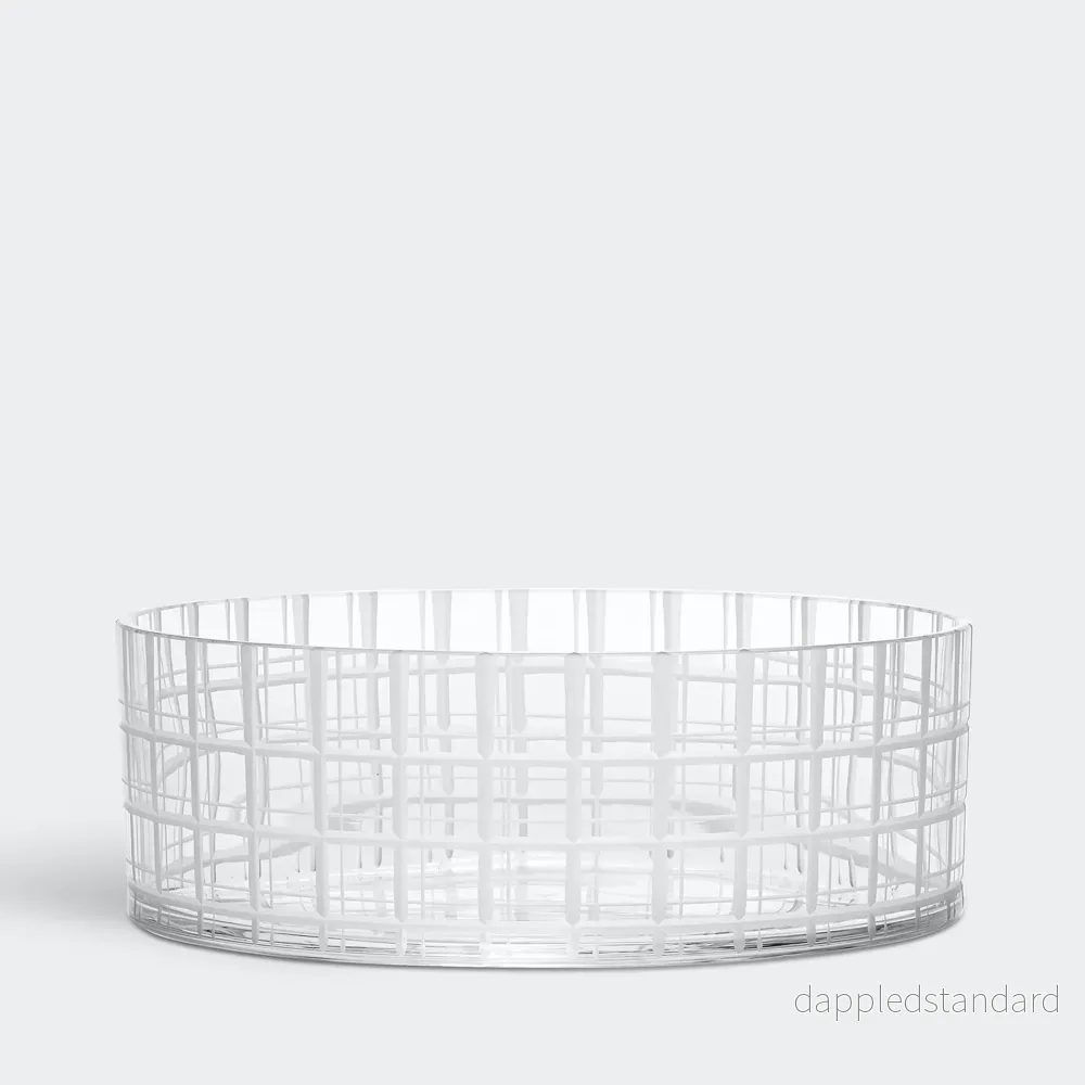 Cut In Number Bowl Checkered 275 mm Cut In Number Bowl Checkered 275 mm