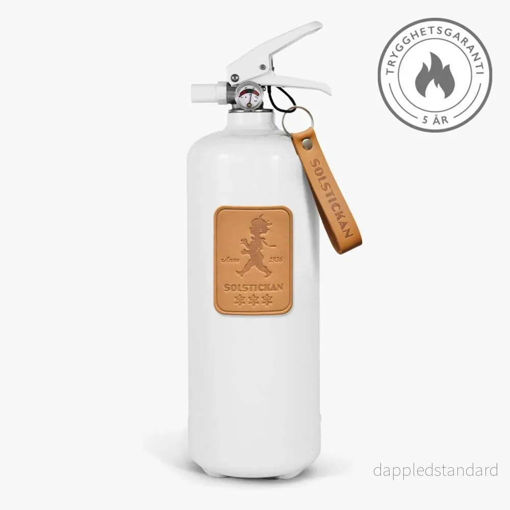Fire Extinguisher 2 KG Light Brown Leather - Bild 2