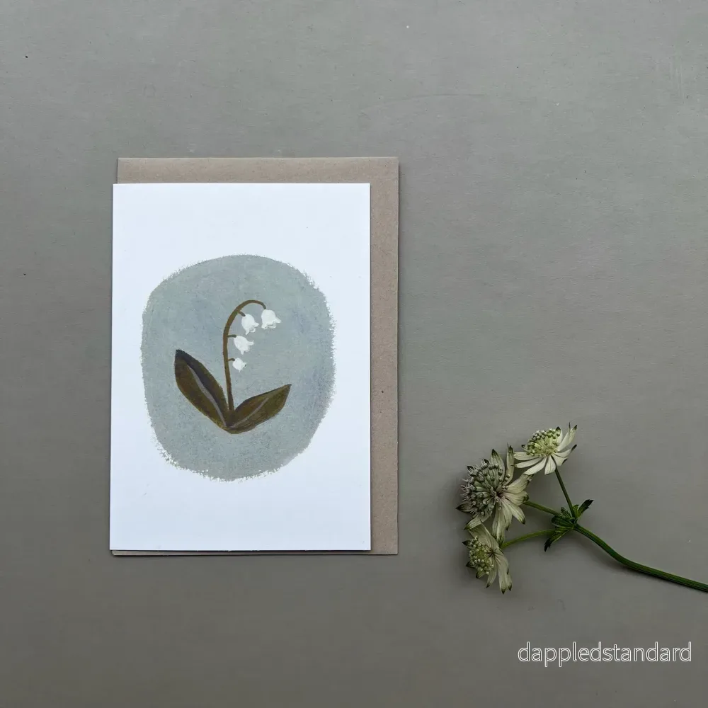 Kort, ”Lily Of The Valley” Kort, ”Lily Of The Valley”