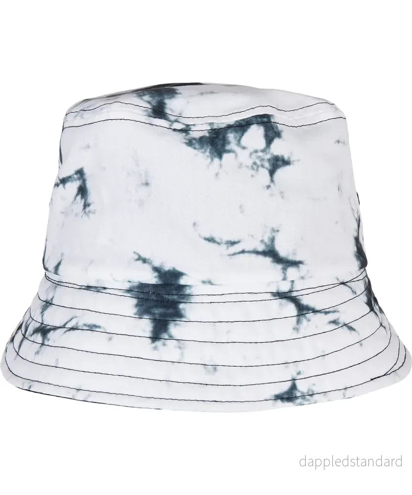 Batikfärgad vändbar bucket hatt