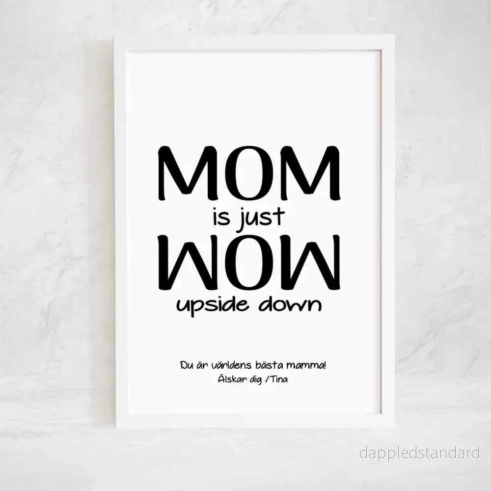 Poster | Mom is wow