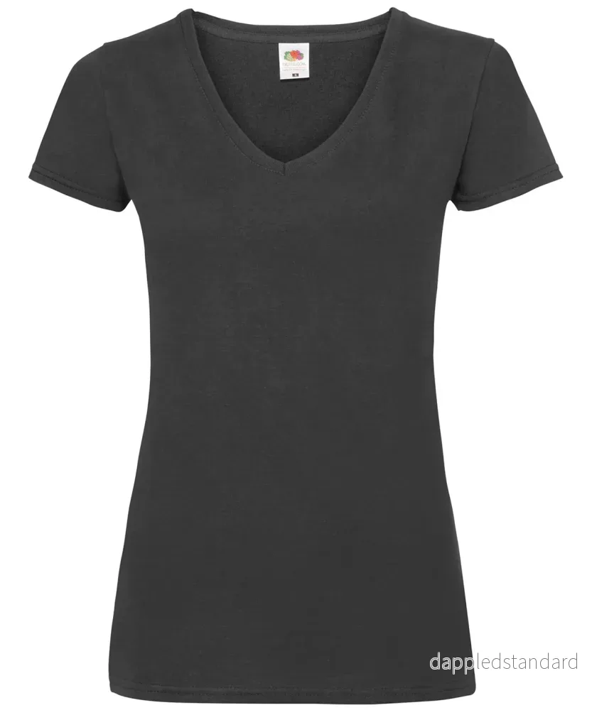 Valueweight V-ringad T-shirt -Dam - Bild 2