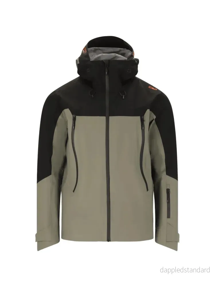 CMP Olivengrøn Unlimitech 3-Layer Herre Skijakke
