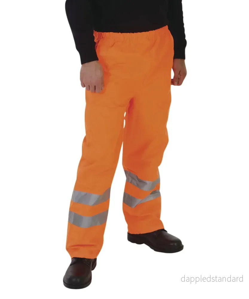Hi-vis vattentäta överdragsbyxor