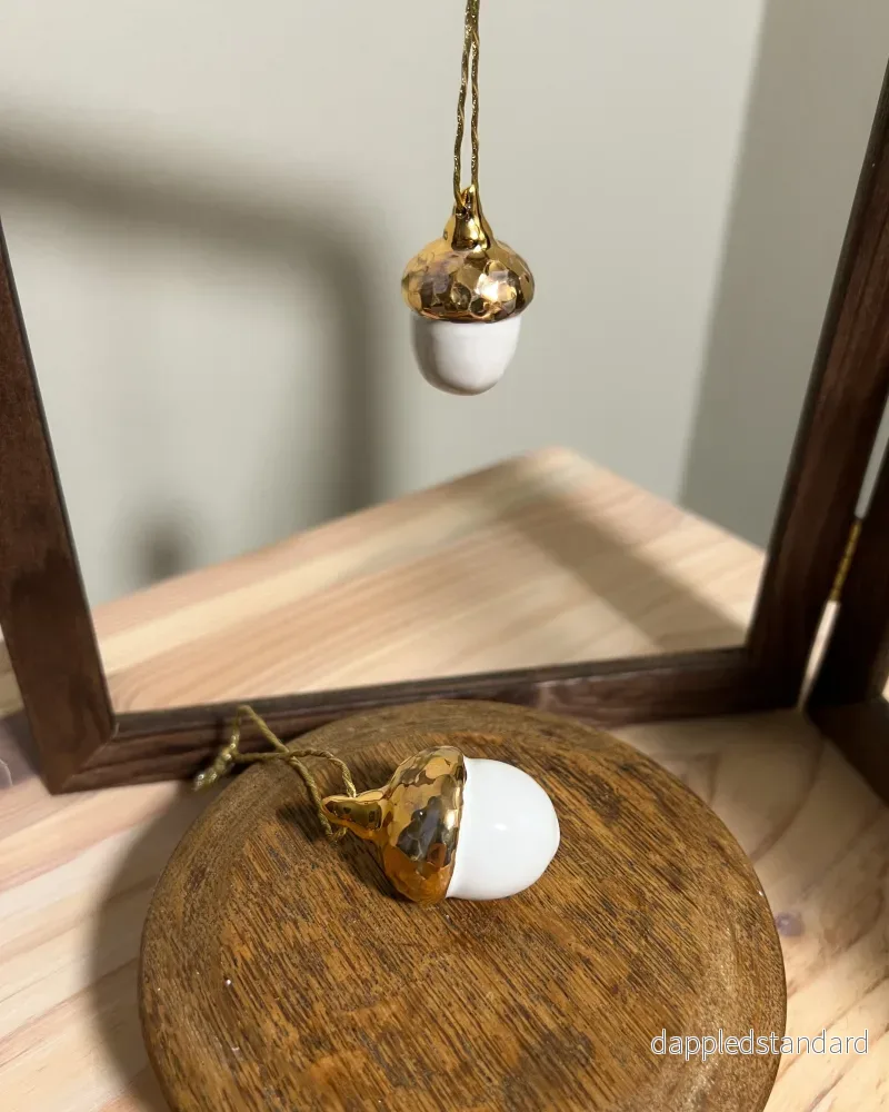 Ekollon hänge - Guld - Bild 3