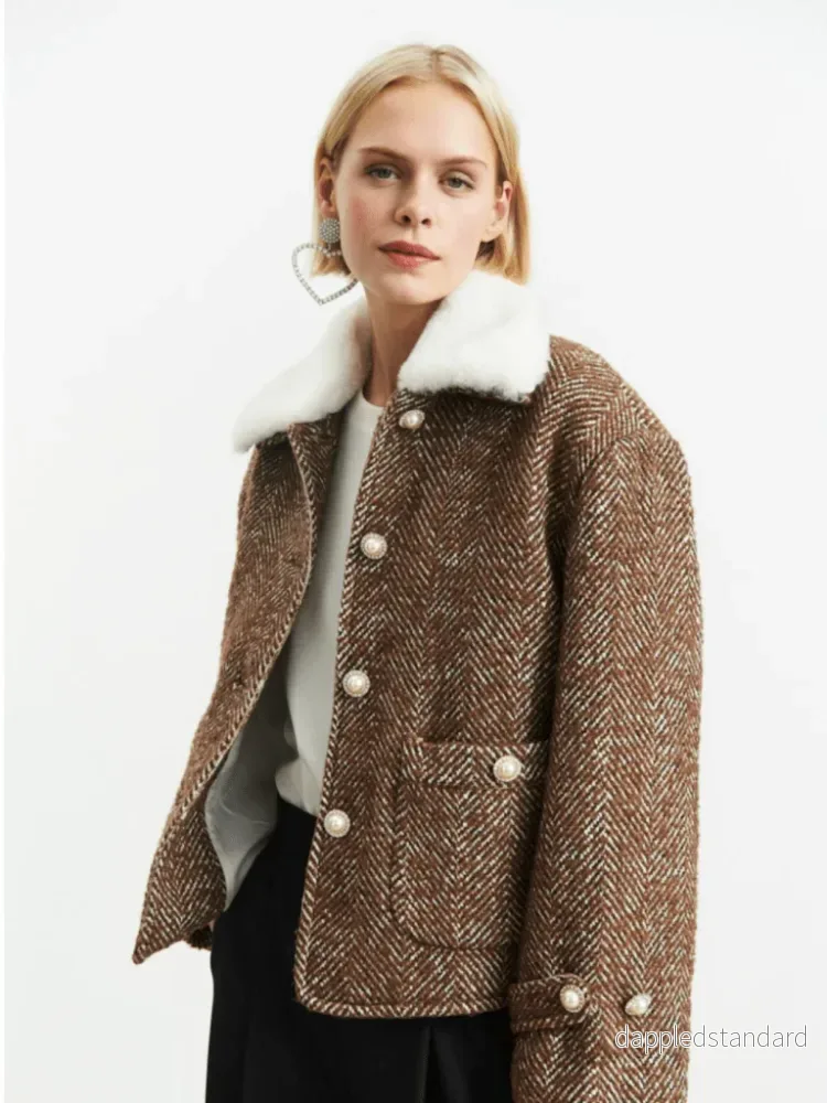 Brun Custommade Herta Jacka Brun Custommade Herta Jacka