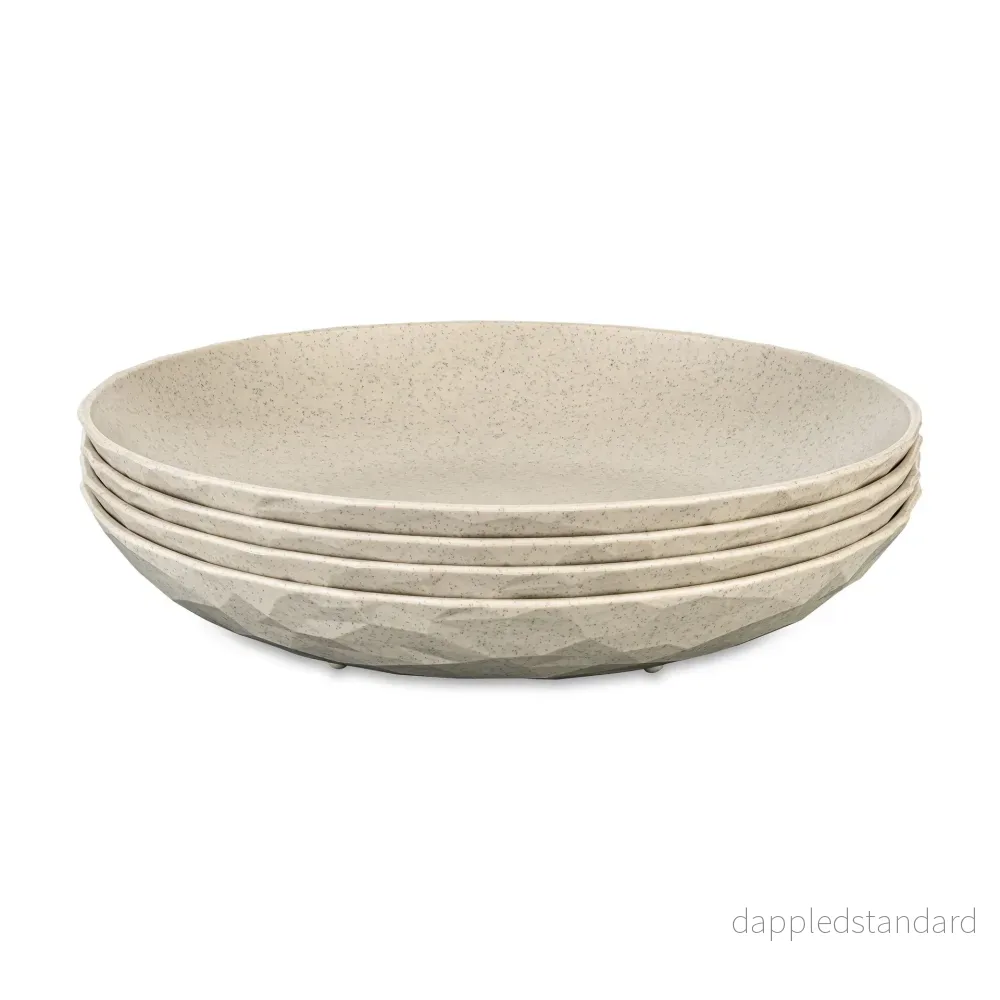 Tallrik Club 22 cm beige 4-pack