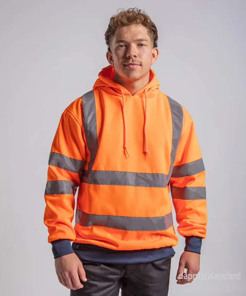 Luvtröja med hög synlighet