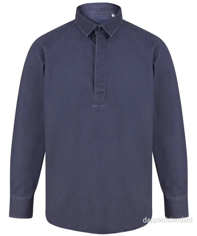 Drillskjorta i pullover - Bild 2