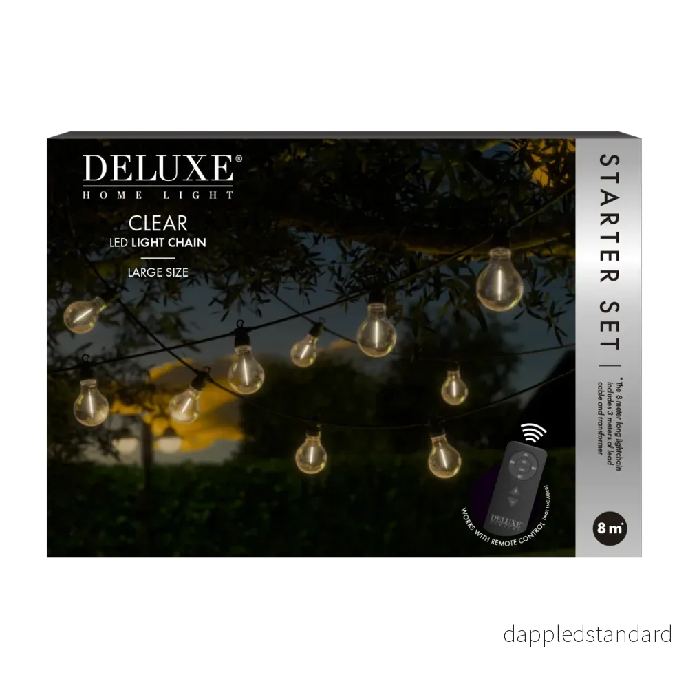 Ljusslinga LED Clear Starter Set L