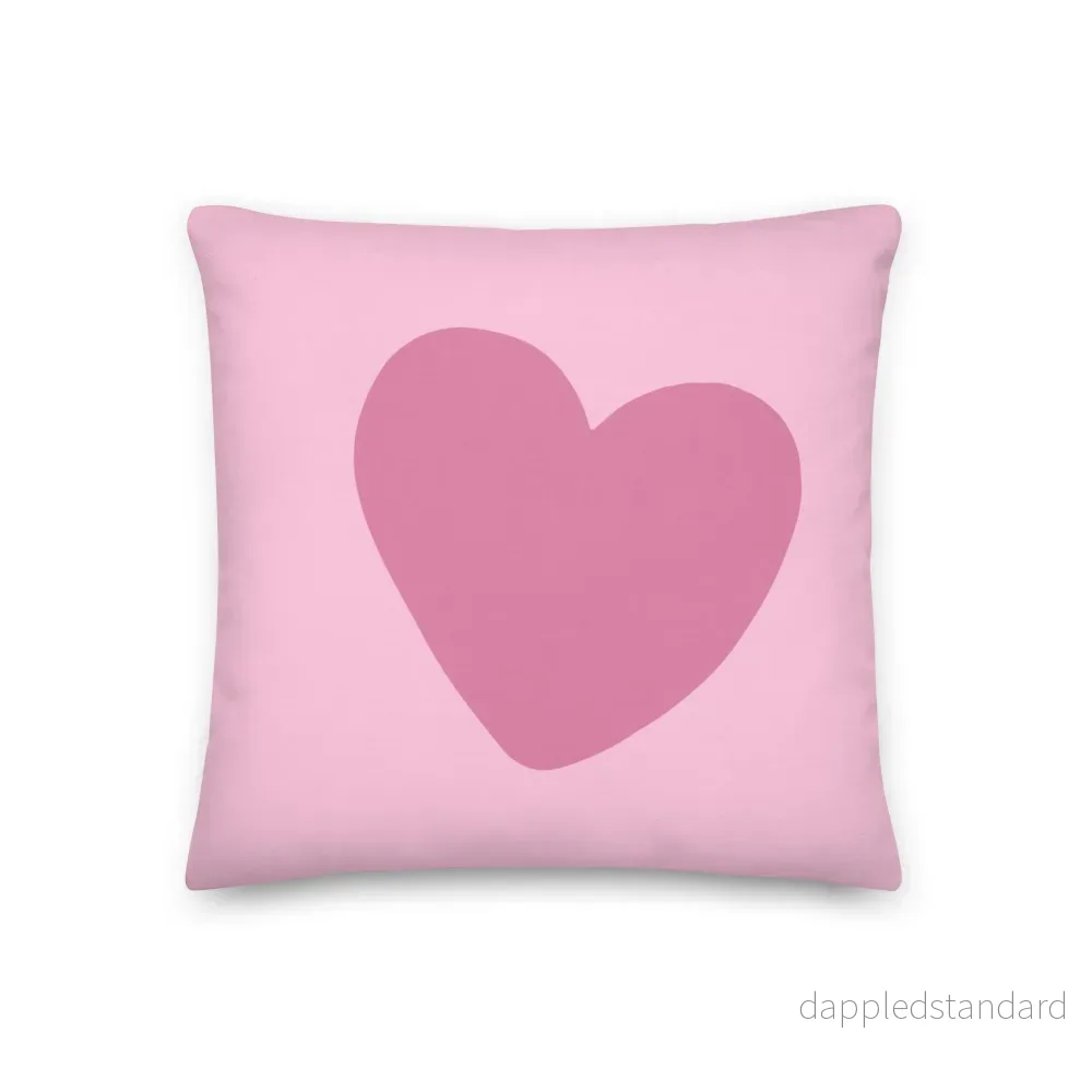 Kudde Fika Hjärta rosa - Bild 2
