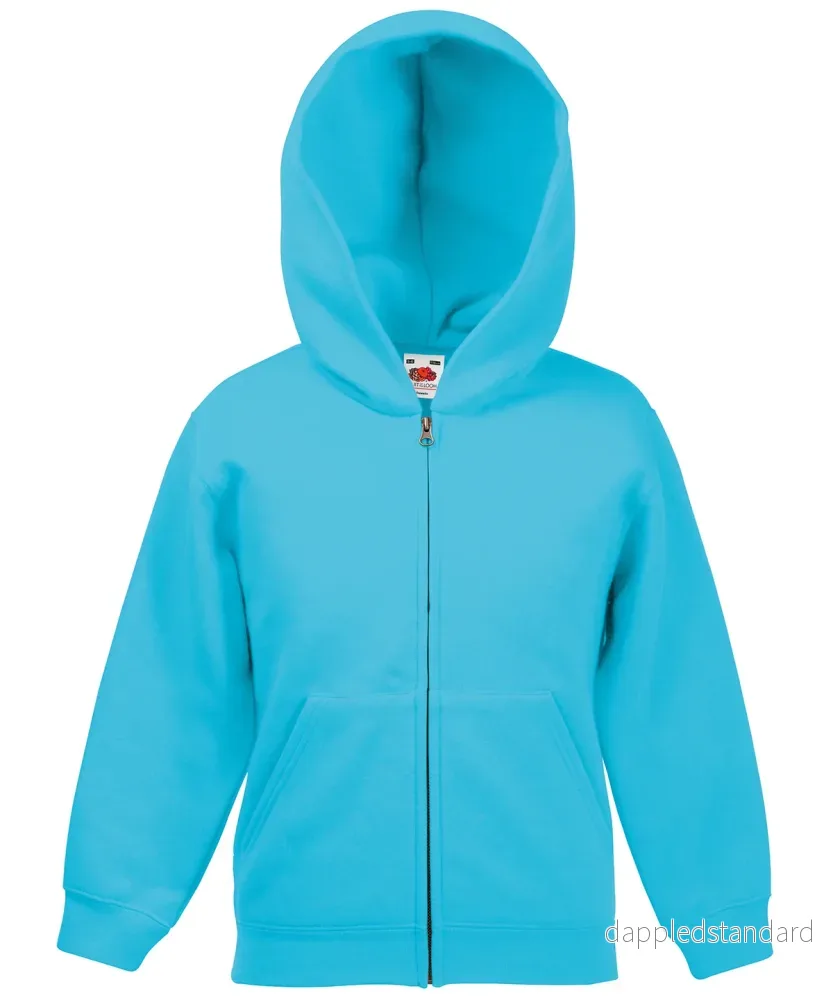 Fruit Of The Loom - Klassisk Hoodie för barn - Bild 2