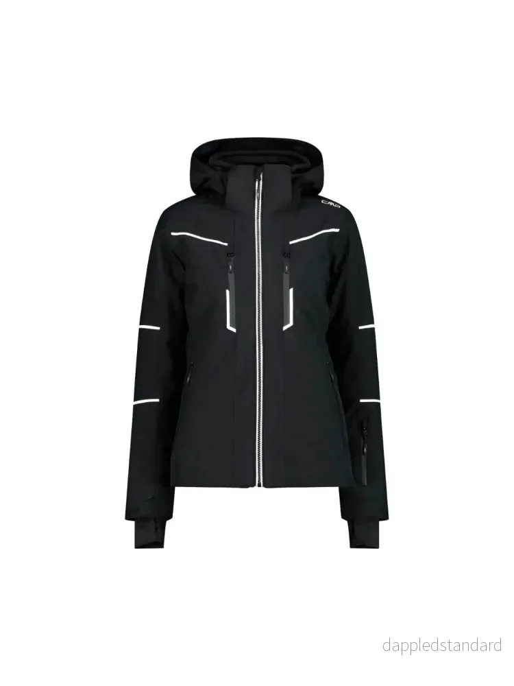 CMP Sort Zip Hood 4-Way Stretch Dame Skijakke CMP Sort Zip Hood 4-Way Stretch Dame Skijakke