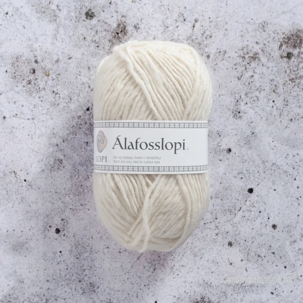 Alafosslopi – 0051 – White Alafosslopi – 0051 – White