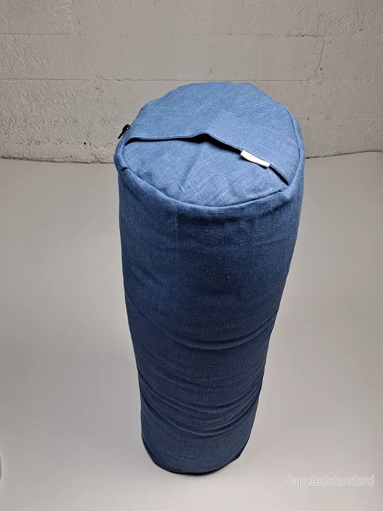 Yogabolster linne - Jeansblå - Bild 3