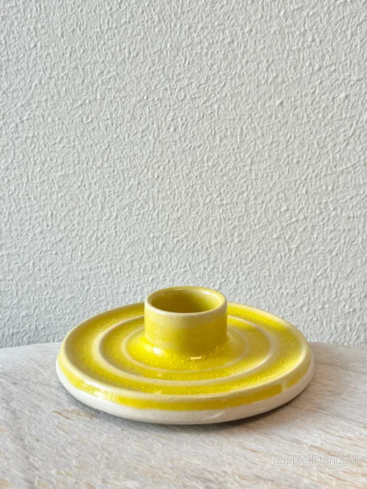 Solgul ljusstake