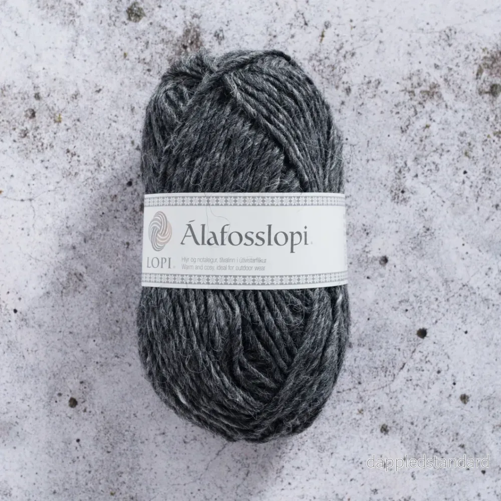 Alafosslopi – 0058 – Dark grey heather Alafosslopi – 0058 – Dark grey heather