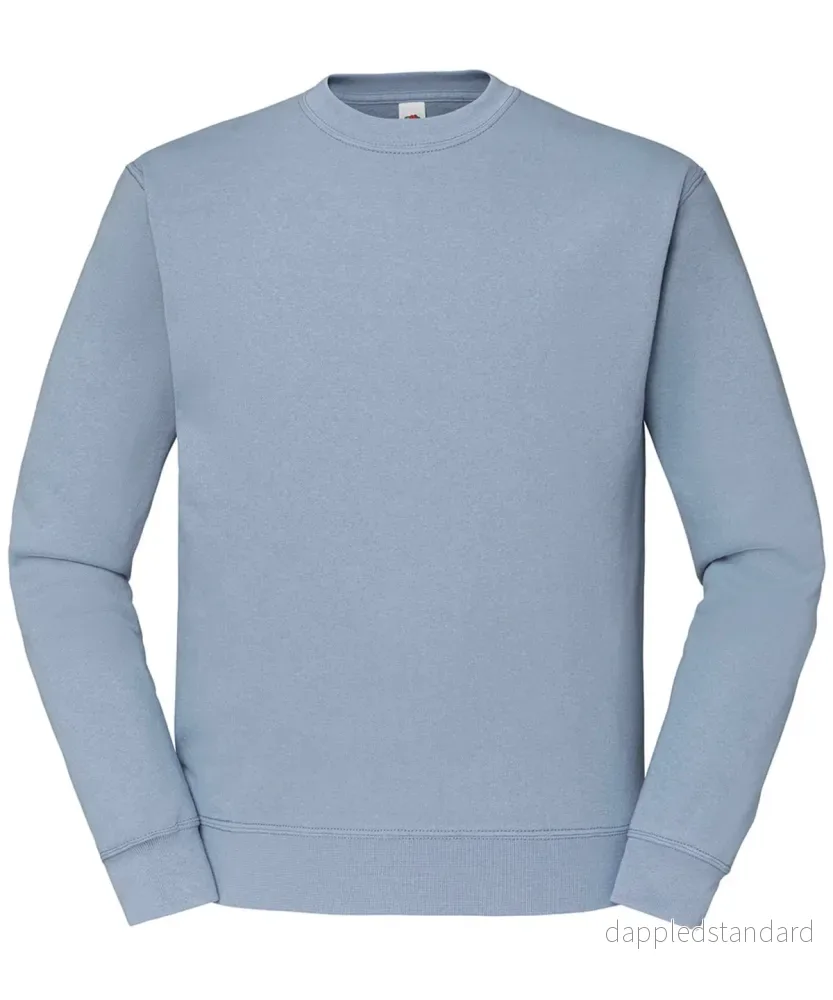 Fruit Of The Loom - Klassisk 80/20-sweatshirt med set-in