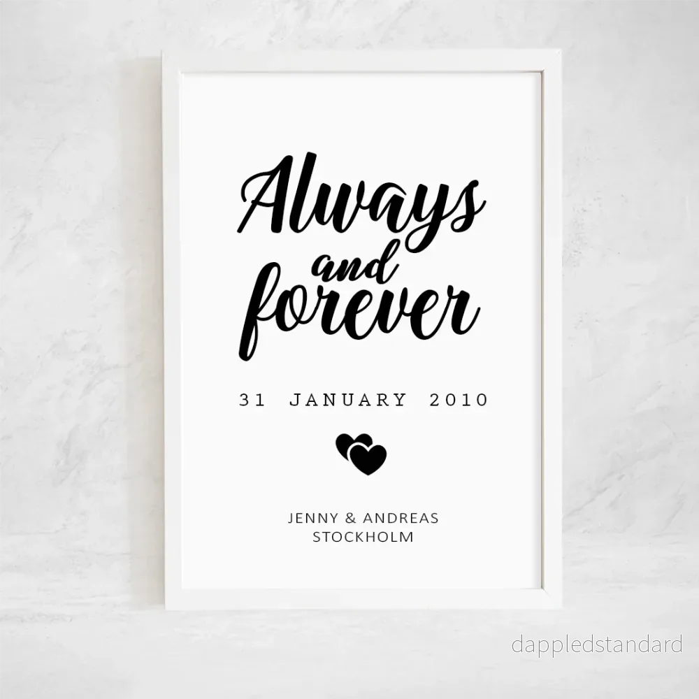 Poster | Always and forever Poster | Always and forever