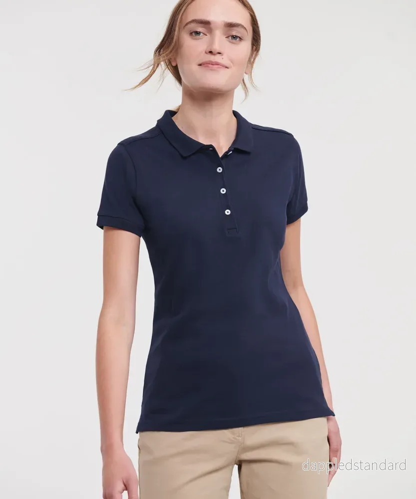 Tailored Stretch Polo - Dam