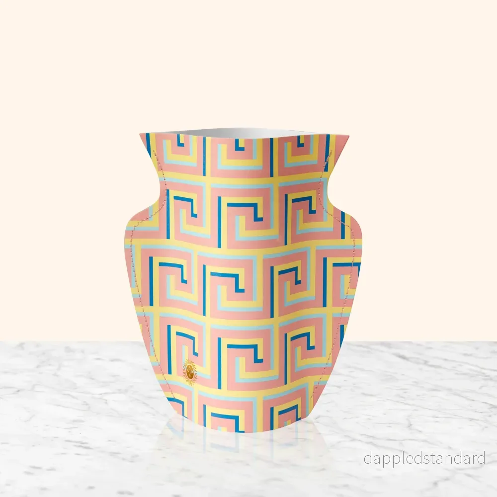 Icarus Mini Paper Vase Peach