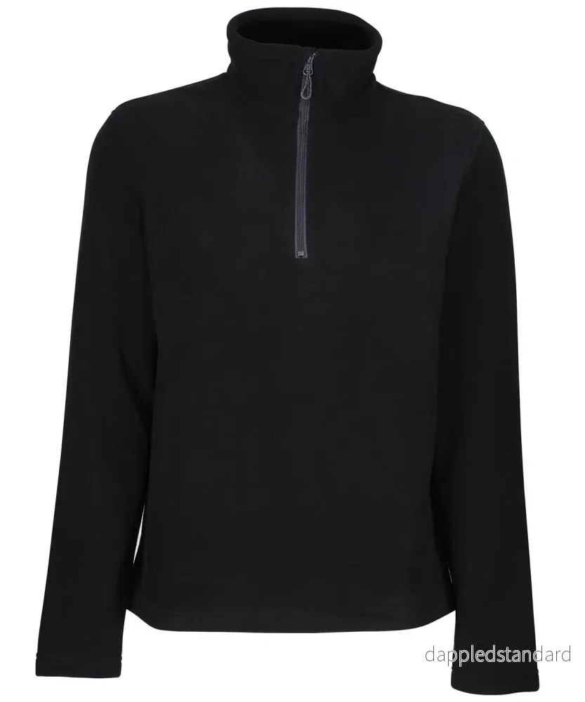 Ärligt tillverkad återvunnen fleece med halv dragkedja - Bild 2