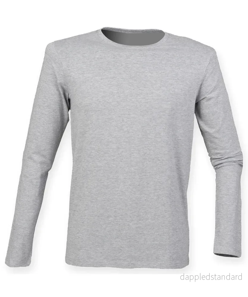 Långärmad stretch-T-shirt – Feel Good - Bild 3