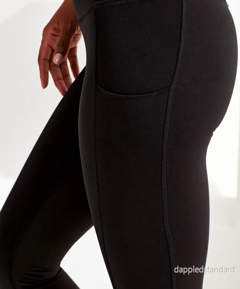 TriDri återvunna performance leggings för damer 3/4 längd