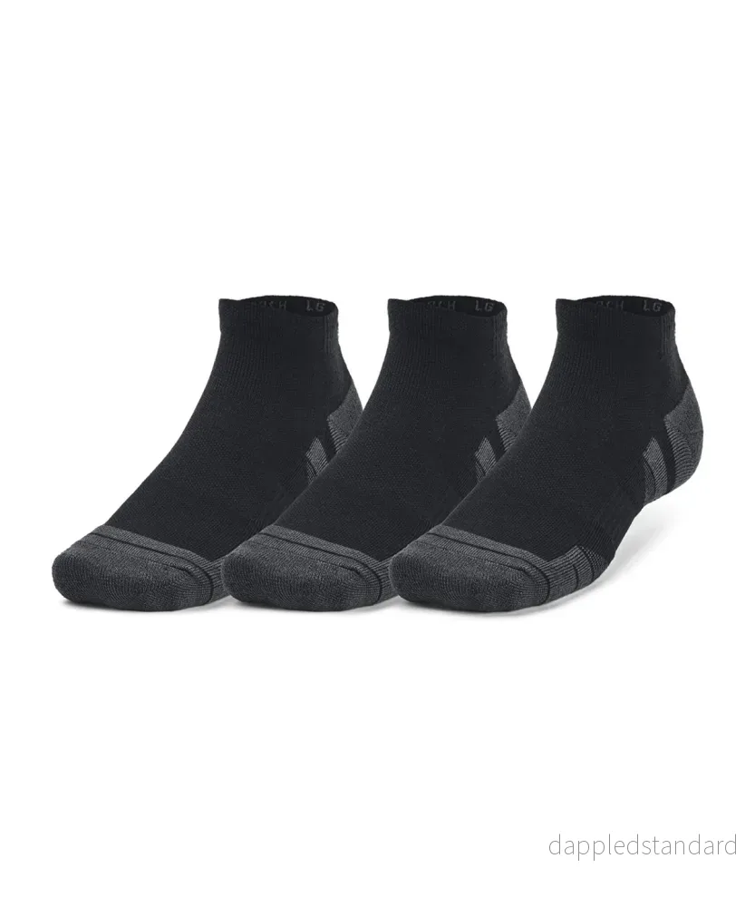 UA Performance tech 3-pack strumpor med låg skärning UA Performance tech 3-pack strumpor med låg skärning