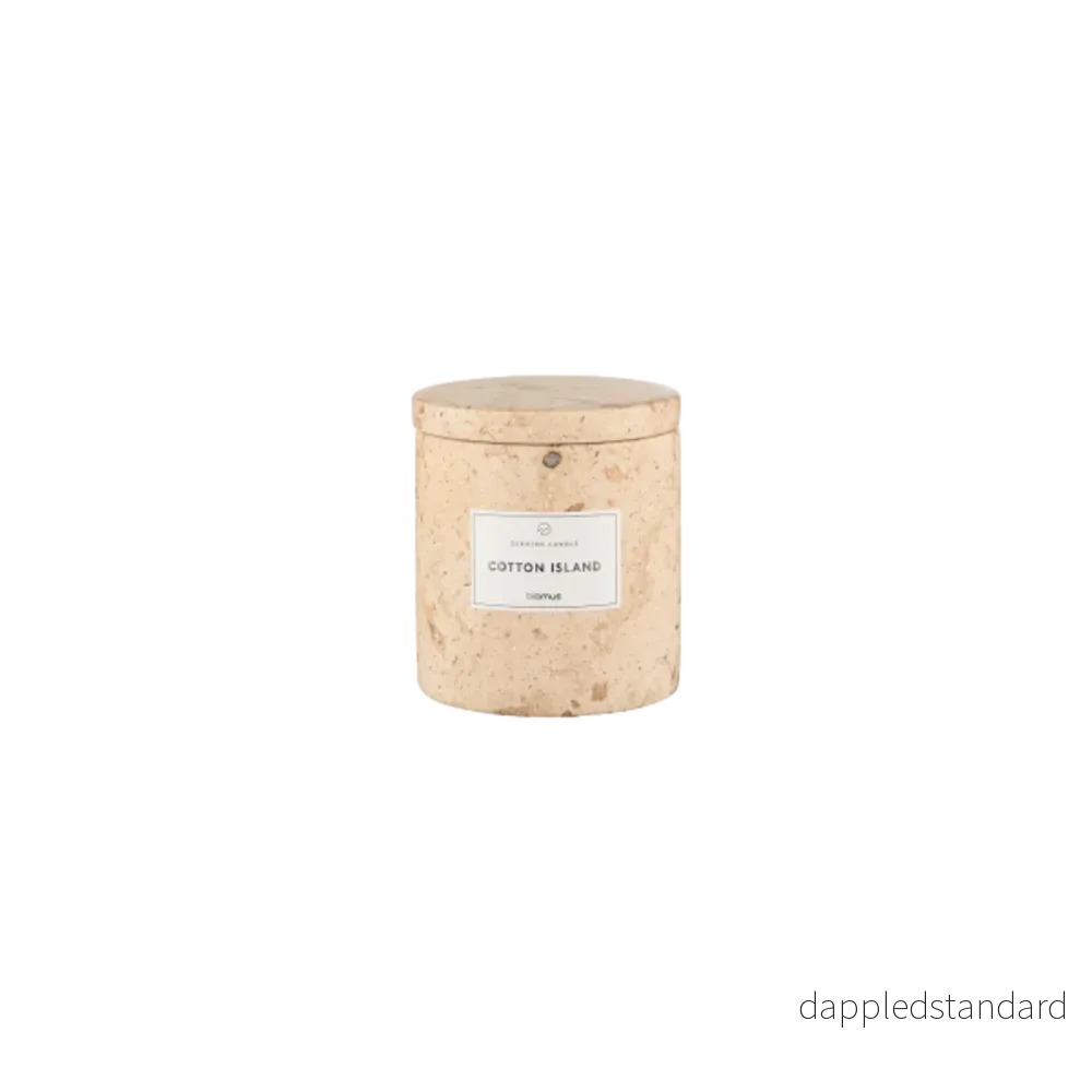 Doftljus Frabli s 8 cm cotton island travertin Doftljus Frabli s 8 cm cotton island travertin