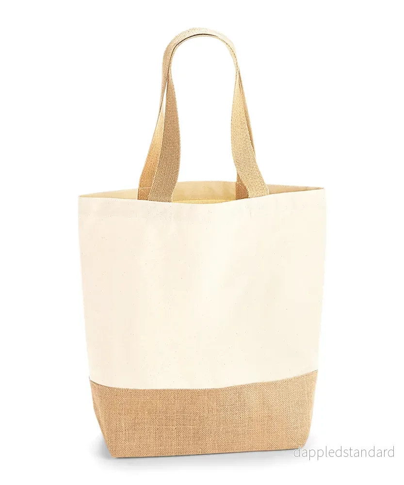 Canvas Jute Base Shopper - Bild 2