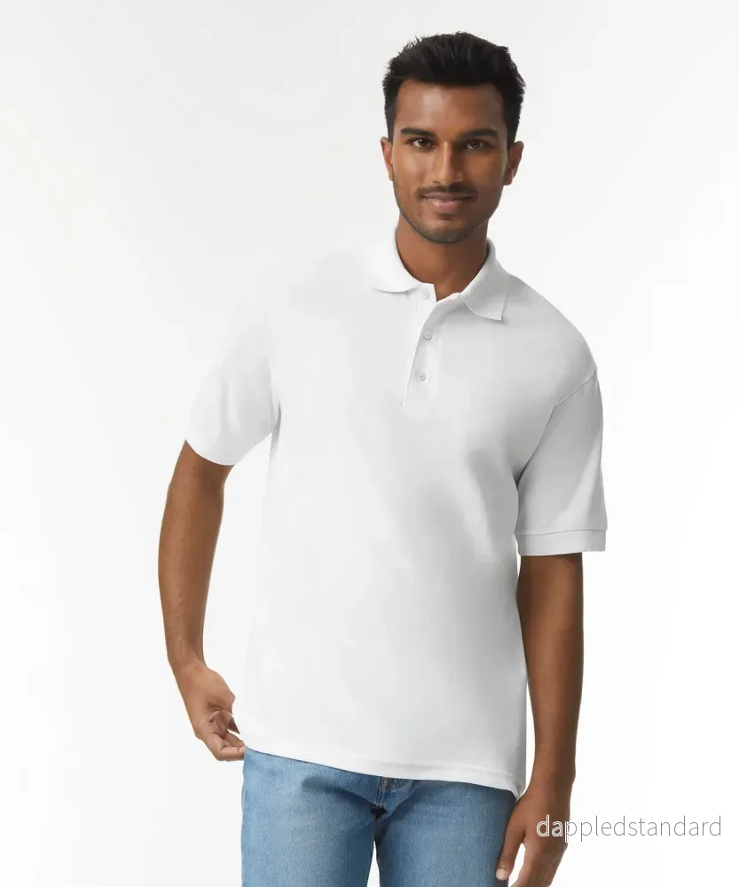 Gildan - Stickad Piké I DryBlend Jersey
