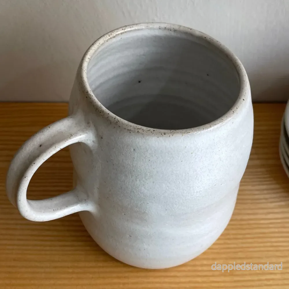Stor kopp, vit - Bild 3