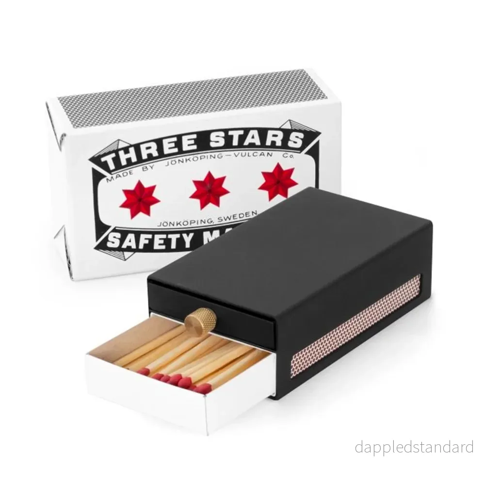 Matchbox Cover Black - Bild 2