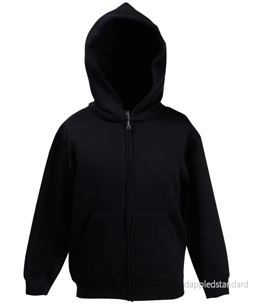 Fruit Of The Loom - Klassisk Hoodie för barn - Bild 3