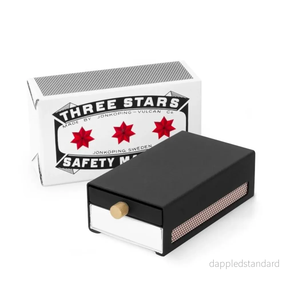 Matchbox Cover Black Matchbox Cover Black