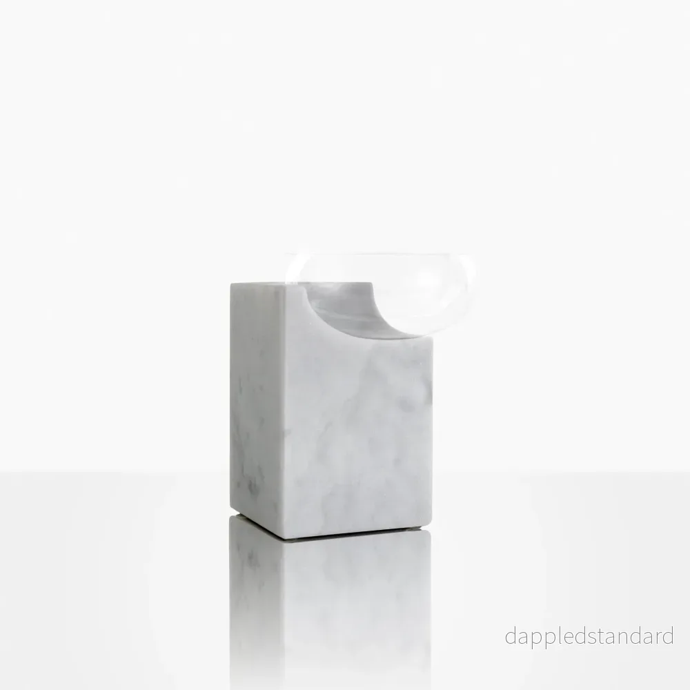 CLIFFHANGER COCKTAIL GLASS - CLASSIC CARRARA MARBLE - Bild 3