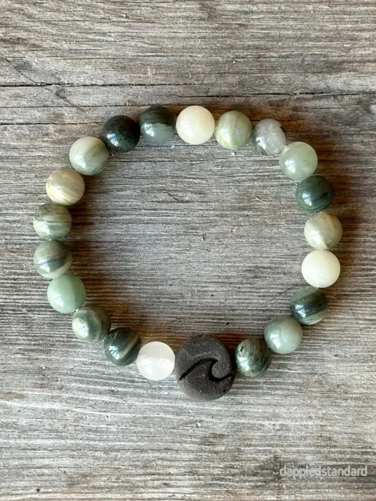 Armband Agat och keramik - Bild 2