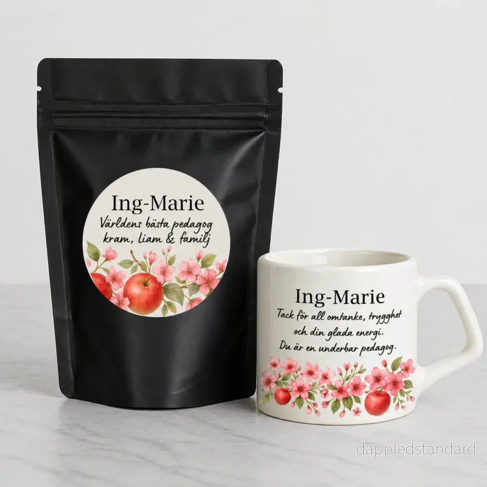 Pedagog Presentpaket | Kaffe & Mugg