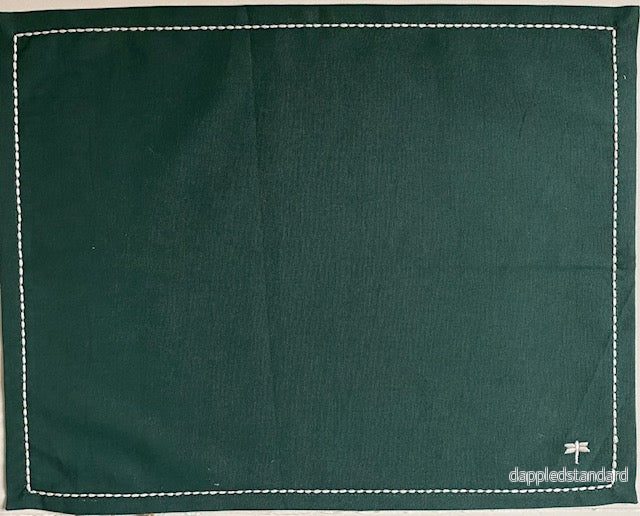 BIRGIT Bordstablett Broderad Bomull BIRGIT Bordstablett Broderad Bomull