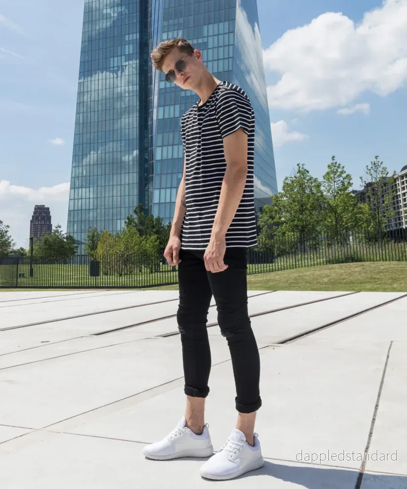 Stripe T‑Shirt – Herr Stripe T‑Shirt – Herr