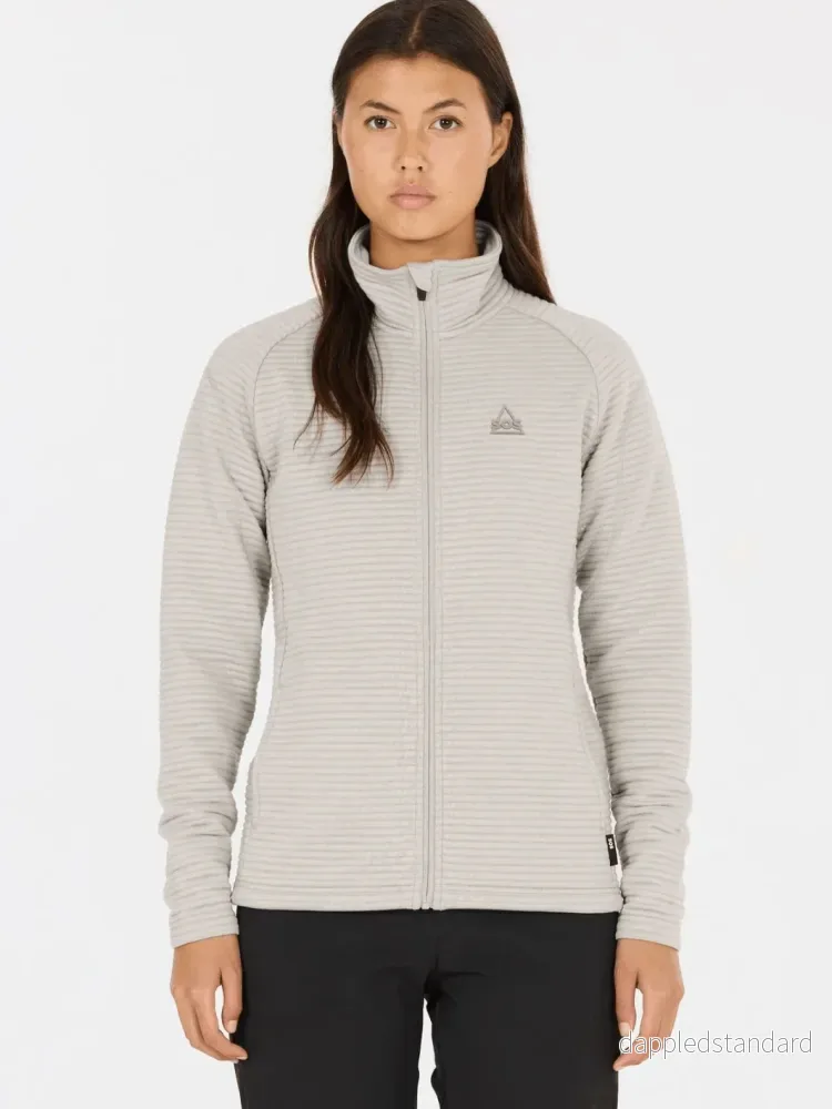 SOS Grå Muju Gennemlynet Dame Midlayer SOS Grå Muju Gennemlynet Dame Midlayer