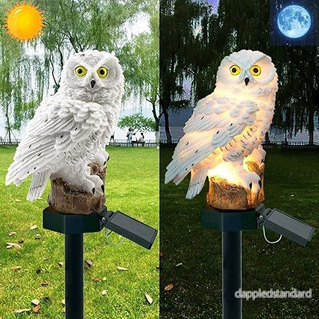 NordUggla | Solar Uil Lampe | Ge liv åt din trädgård! - Bild 2