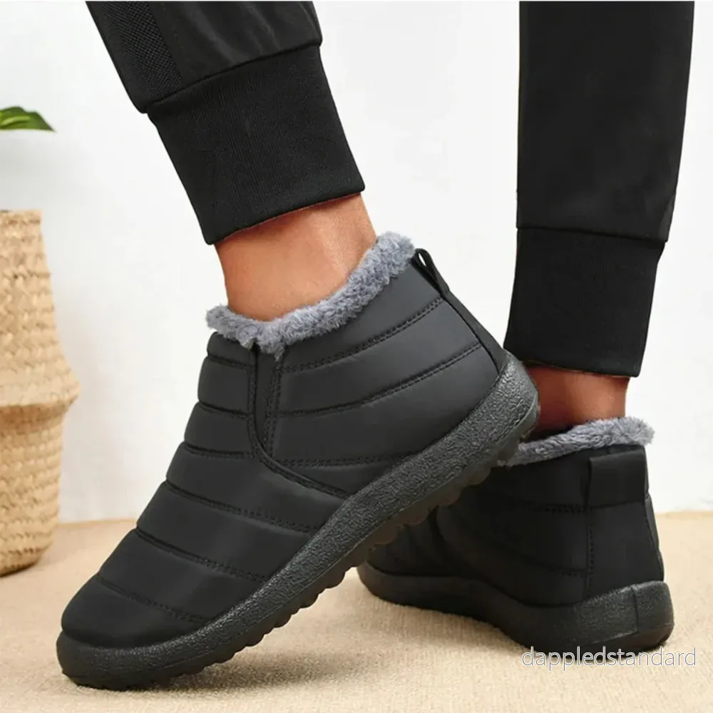 CozyStep™ Fodrade Vintertofflor – Varma & Bekväma Hela Vintern