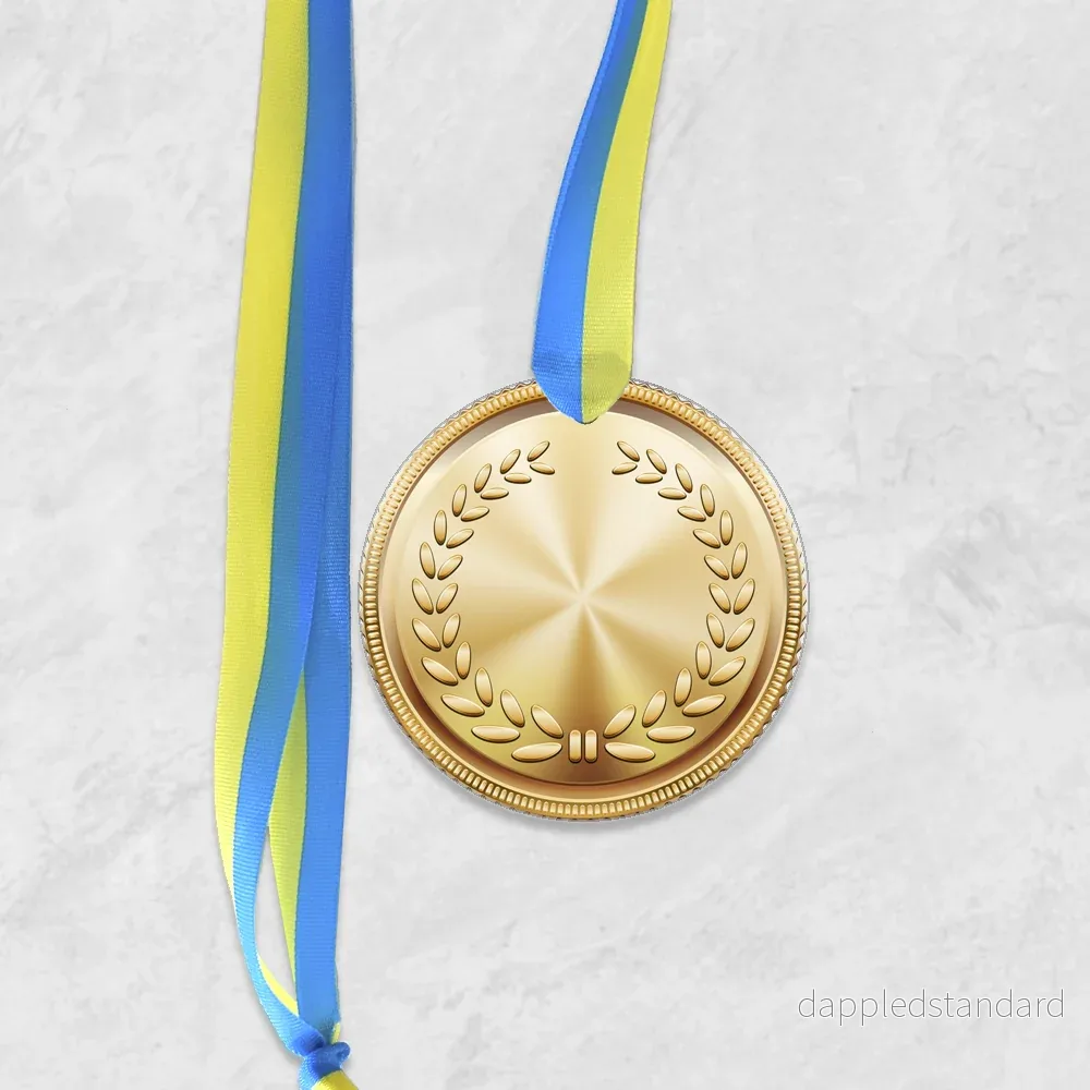 Medalj | Guld | Namn - Bild 2