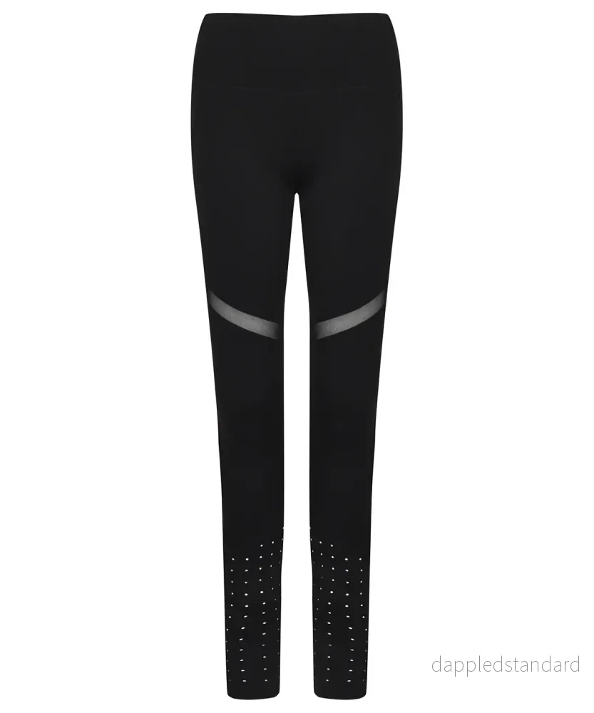 Leggings med panel för damer - Bild 2