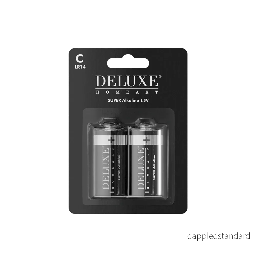 Batteri C 1,5V 2-pack