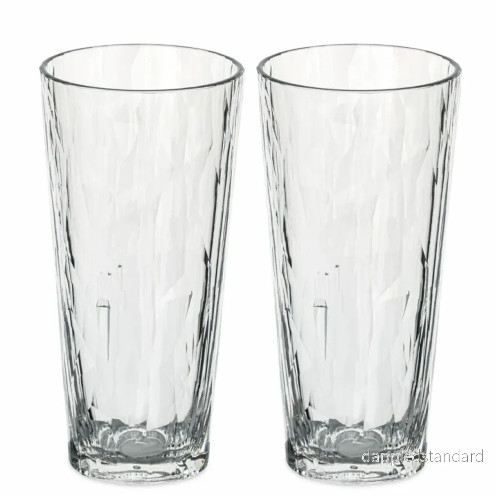 Dricksglas Superglas club no.19 drinkglas plast 25 cl crystal clear 2-pack