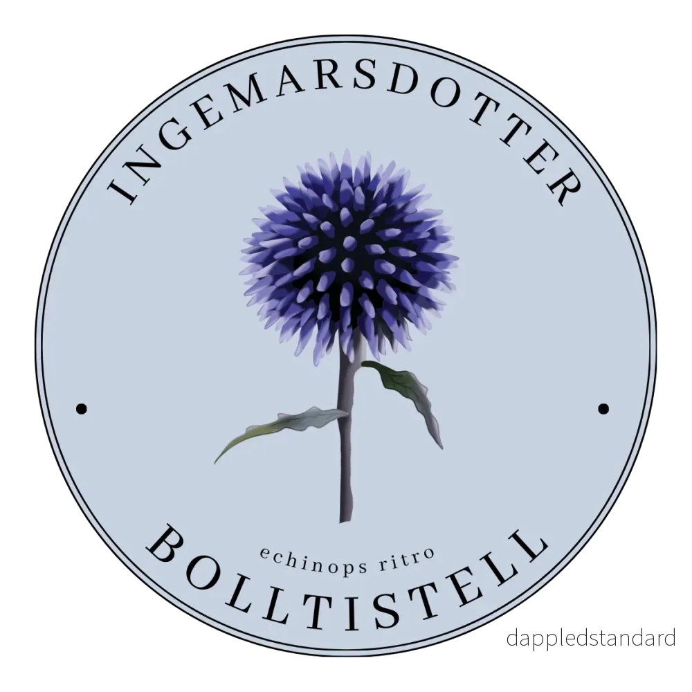 Blå bolltistel Blå bolltistel