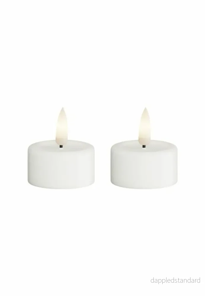 Värmeljus LED 2-Pack 4×4,5 cm